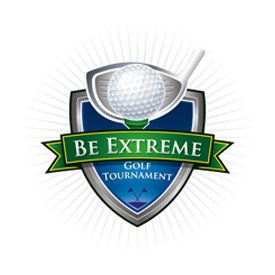 Logo Be Extreme Golf Tournament